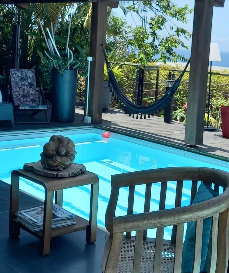 Suite Indigo Jacuzzi Prive Piscine Vue Mer Acces Cuisine Laverie Сен-П'єр Екстер'єр фото